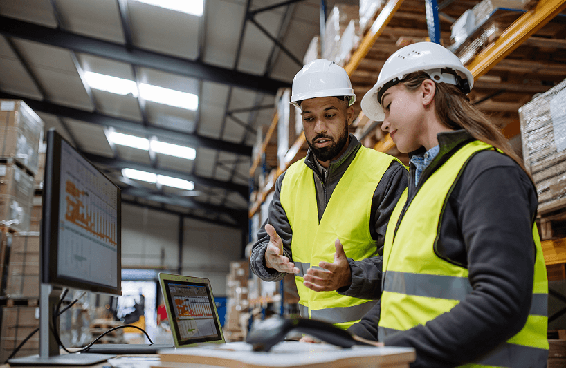 Logistics site operators